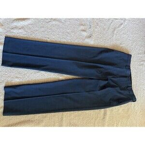 Savane | Men's Navy Blue Flat front Dress Pants | size 34 waist 32  inseam